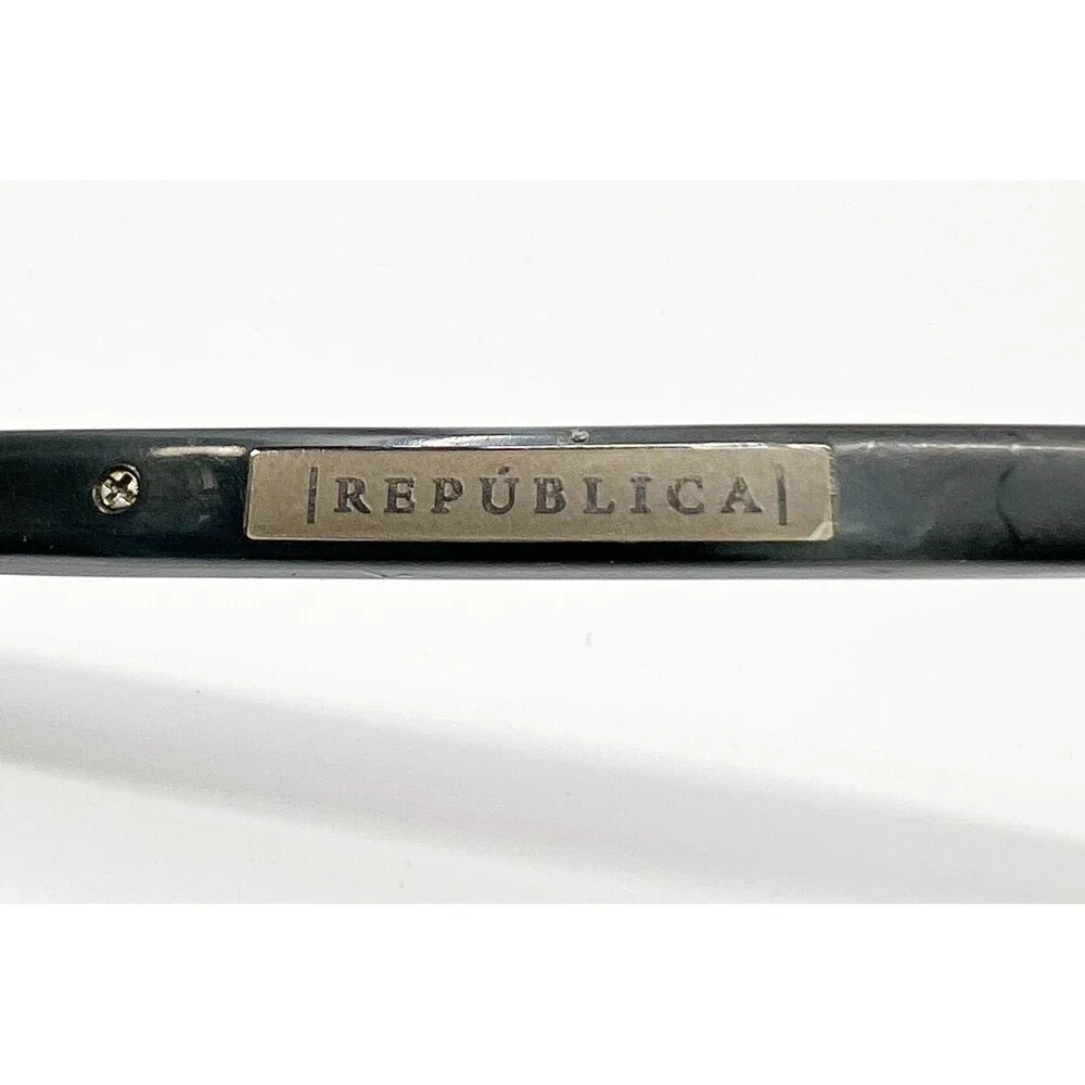 Republica Albany Eyeglasses Mens Black Square Full Rim 56-17-140 SL 56mm